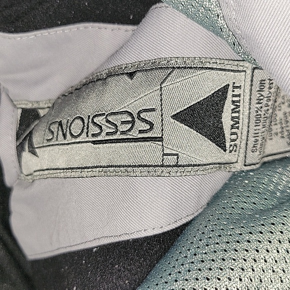 SESSION'S Women's Snow Ski Pants Grey XS Recco Reflective WARM adjustable zipper - Picture 10 of 12